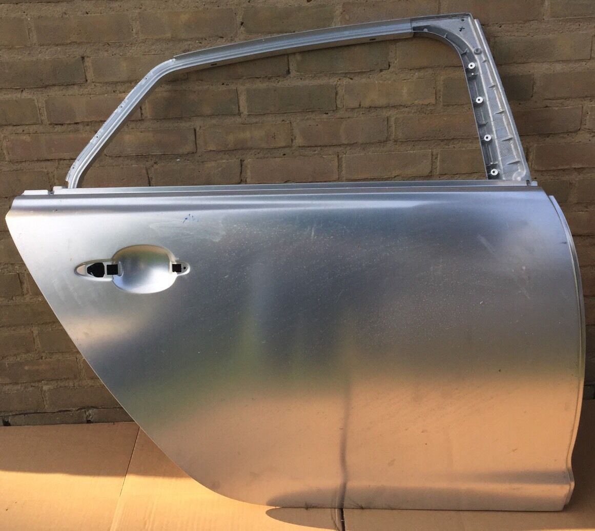 Genuine Jaguar XJ 351 Rear Door Drivers Side, Right Hand, O/S Bare Metal Door