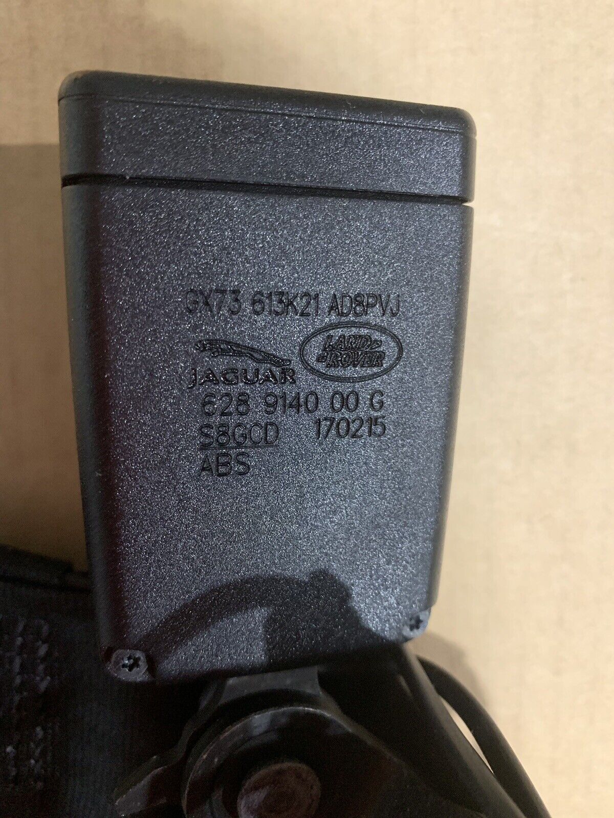 Jaguar XE Rear RH Double Seatbelt Buckle T4N23190PVJ
