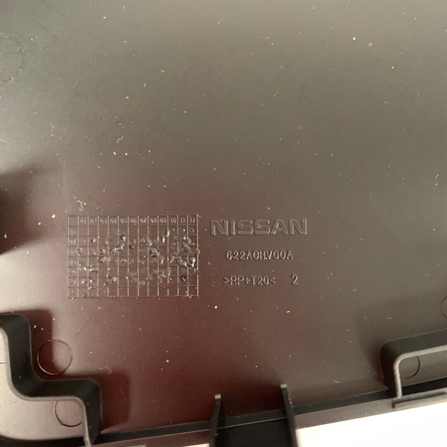 Genuine Nissan Qashqai 2019 Towing Eye Cover Front Bumper 622A0HV00ARP