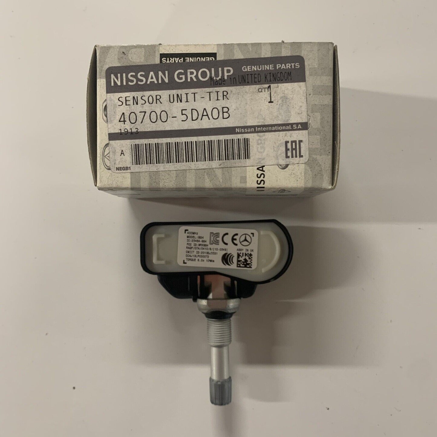 Genuine Infinity TPMS Valve Tyre Pressure Sensor 407005DA0B