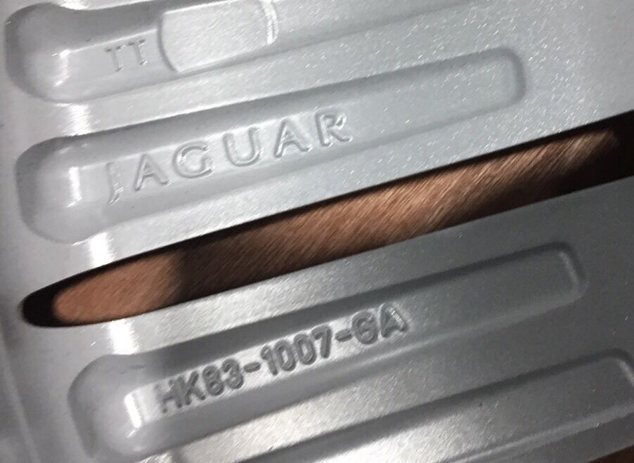 set of winter Jaguar 20" F-pace Alloy Templar Twin 5 Spoke Silver 8.5jx20 45