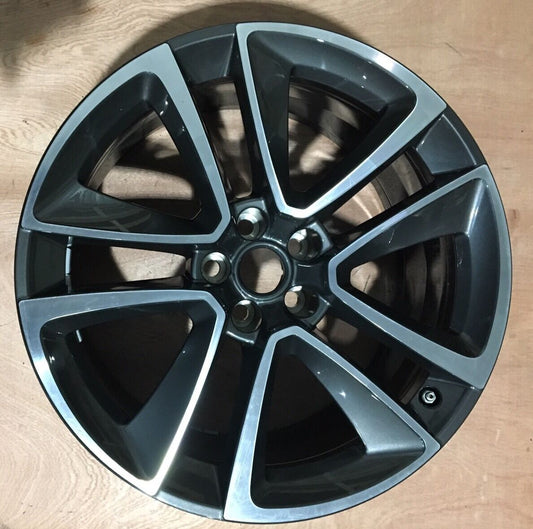 Genuine Jaguar 19" F-type Alloy Volution  9.5jx19 27 Tech Grey & Turned T2r14422