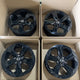 New Genuine Set Of 4 Nissan Qashqai 18" Gloss Black Alloy Wheels