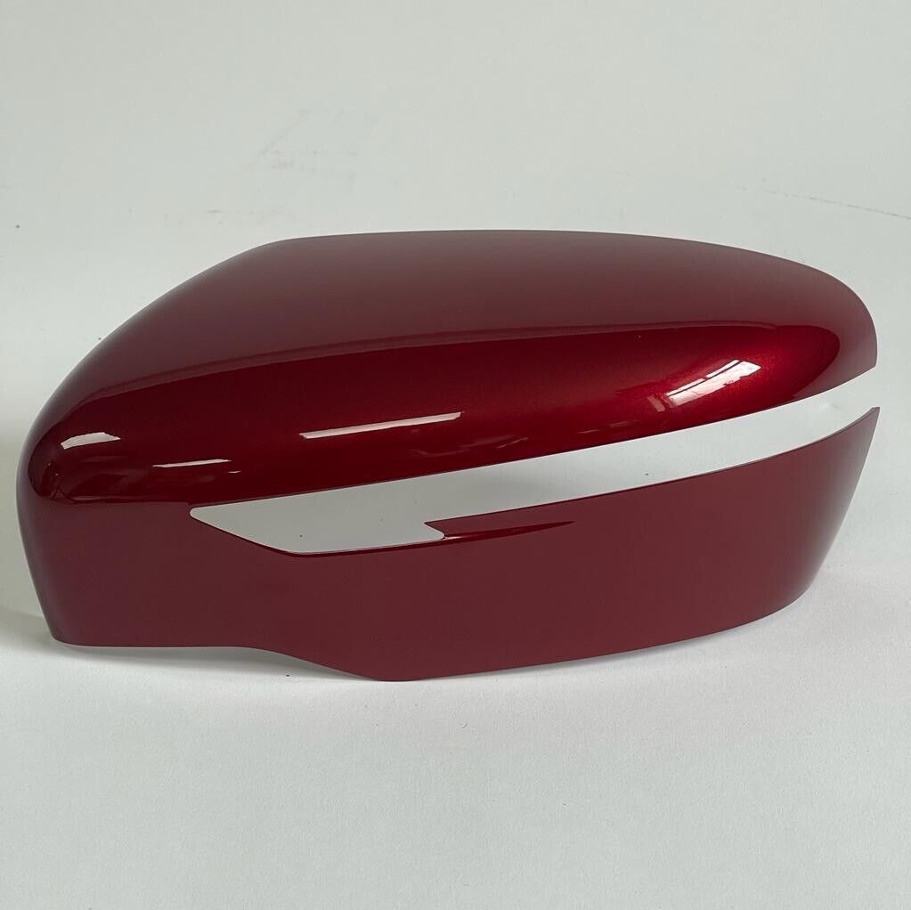 Genuine 2020 Nissan Qashqai Left Hand Near Side  Alizarin Red Door Mirror Cover
