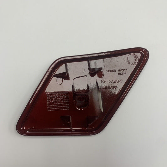 New Nissan Qashqai Headlight Red Right Hand Washer Jet Cover