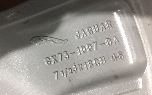 Genuine Jaguar XE 18" Front Arm Alloy Wheel Silver 7.5jx18ch 46 T4n1676