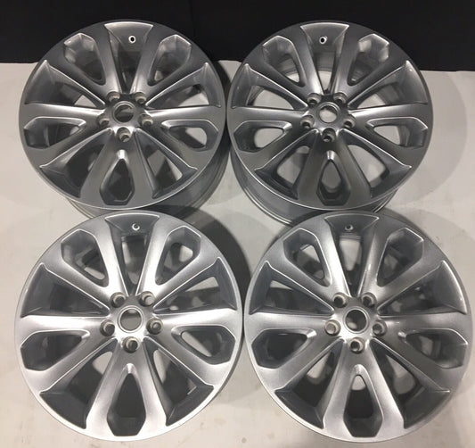 Set Of 4 Range Rover Vogue L405 20" Silver Alloy Wheels Style 502 8.5jx20ehx47