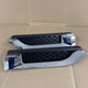 Genuine Jaguar  Pair New JAGUAR F type Chrome Black Wing VENTS Finishers