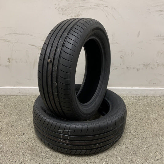 Pair Of Tyres 235/55 R18 100V Bridgestone Turanza T005 Full Tread