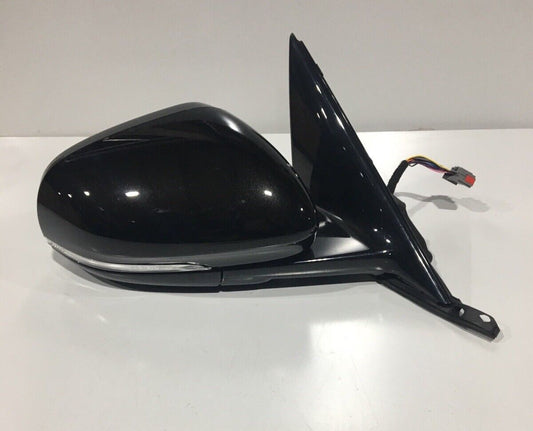 Jaguar XF Right  Hand OS Door Mirror Ultimate Black PEL 2008-2013 Wing Mirror