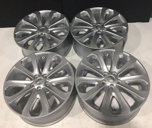 Set Of 4 Range Rover Vogue L405 20" Silver Alloy Wheels Style 502 8.5jx20ehx47