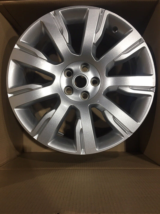 Set Of Discovery 5 21" Silver Alloy Wheels Style 1 LR081582 ideal 4 winter tyres