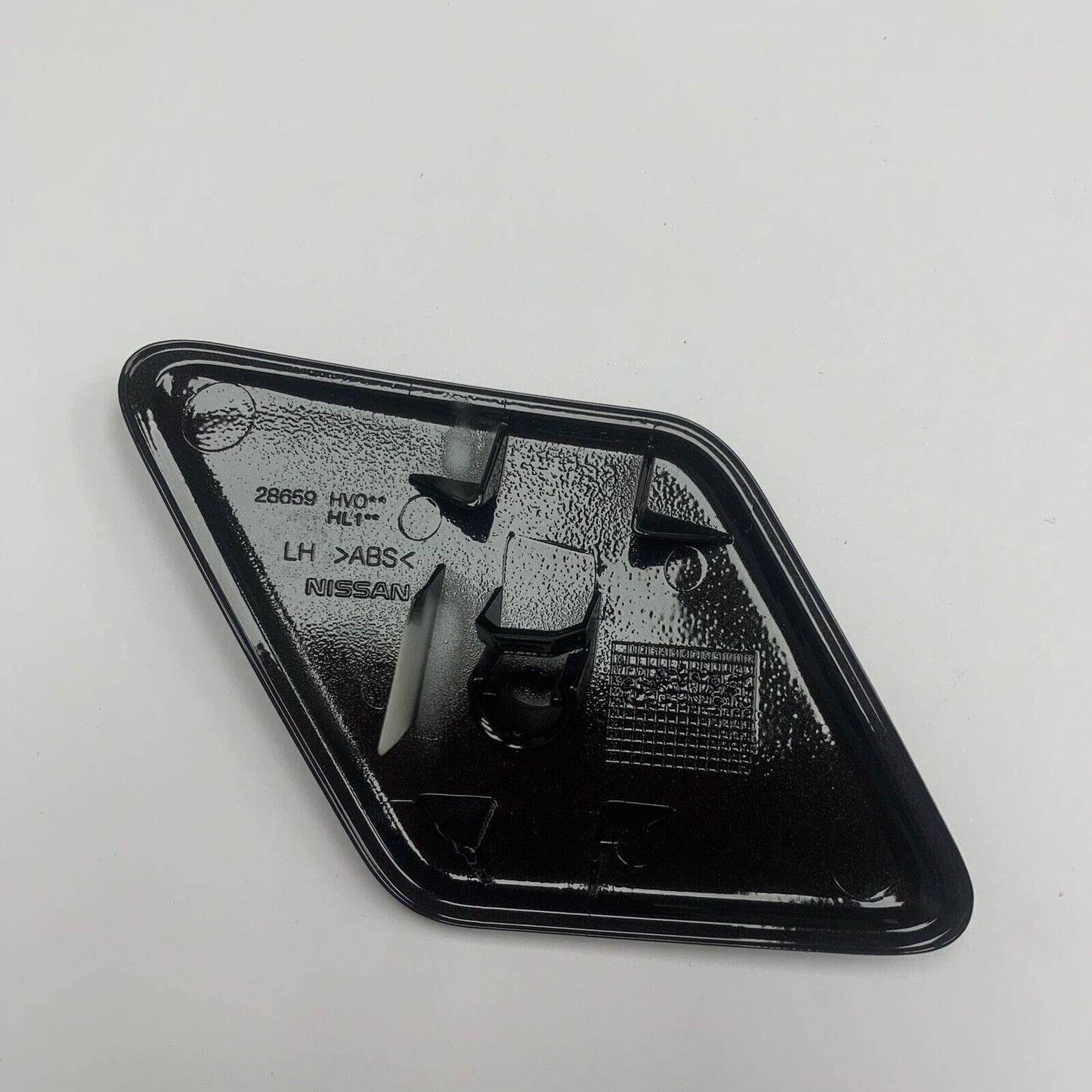 New Nissan Qashqai Headlight Black Left  Hand Washer Jet Cover