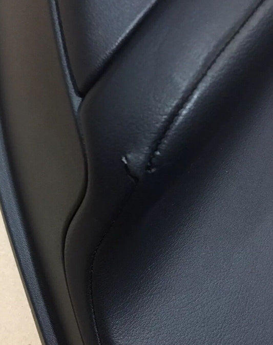 Jaguar Fpace Rear Door Card RH Leather, Black Stitch LED DG4