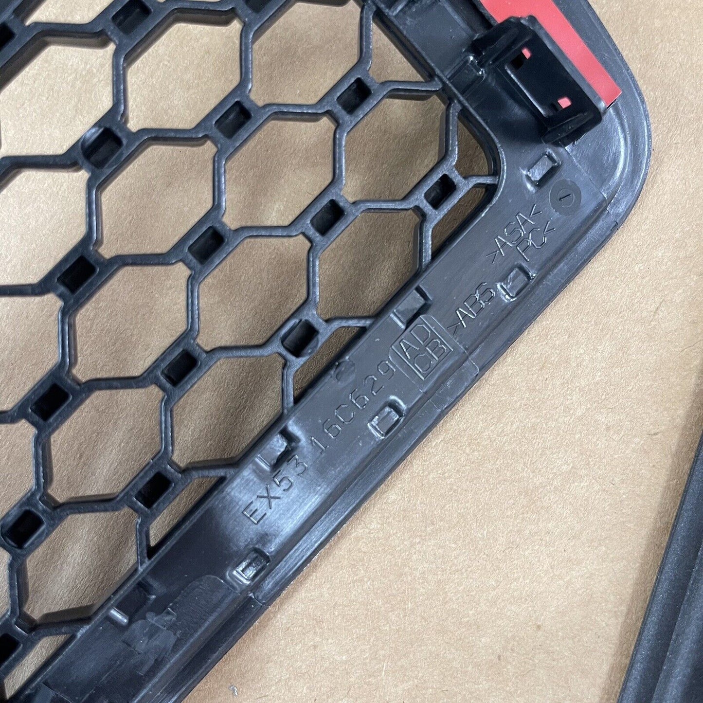 NEW Pair Genuine JAGUAR F type Right Left Hand Matt Black Bonnet VENTS