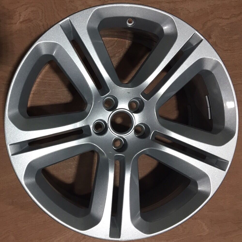 set of winter Jaguar 20" F-pace Alloy Templar Twin 5 Spoke Silver 8.5jx20 45