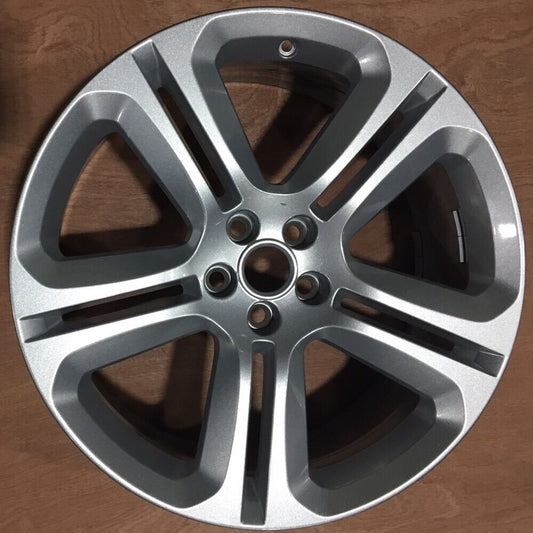 set of winter Jaguar 20" F-pace Alloy Templar Twin 5 Spoke Silver 8.5jx20 45