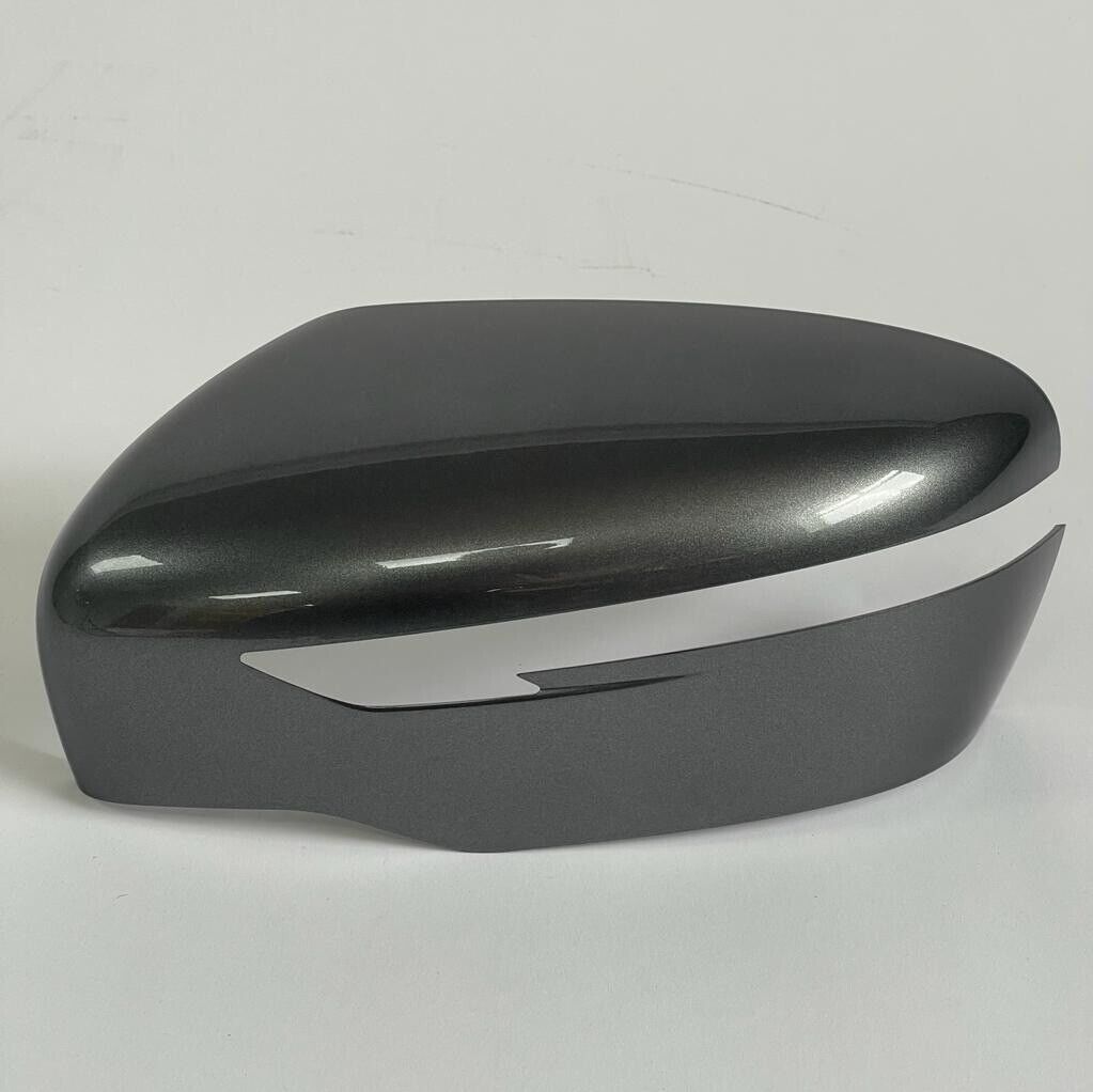 Genuine 2016 Nissan Qashqai Left Hand Near Side Metallic Grey Door Mirror Cover