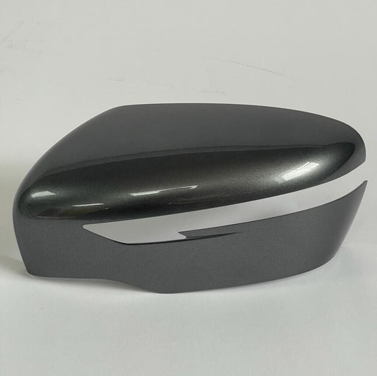 Genuine 2016 Nissan Qashqai Left Hand Near Side Metallic Grey Door Mirror Cover