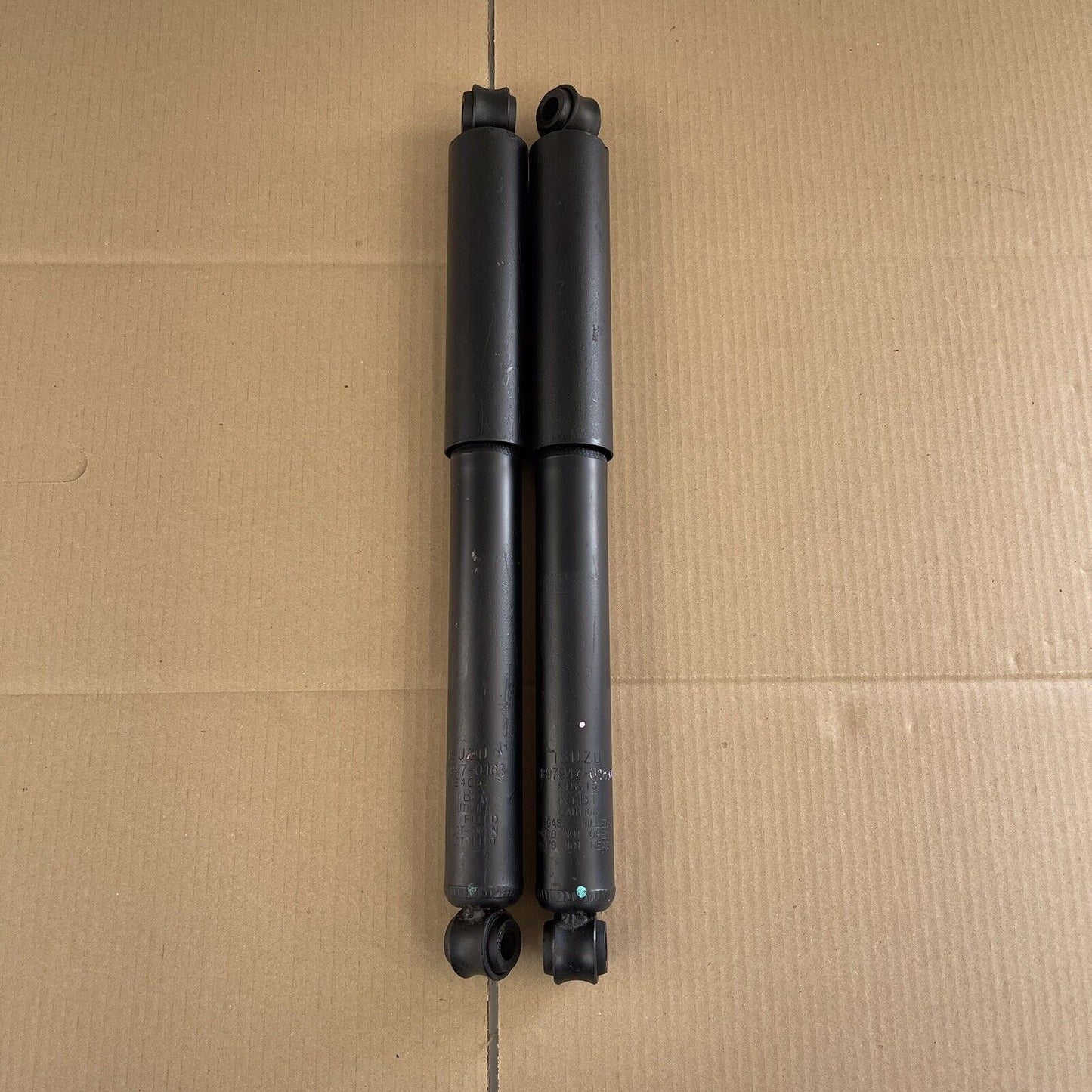 Pair Isuzu D Max GENUINE Rear Suspension Shock Absorbers