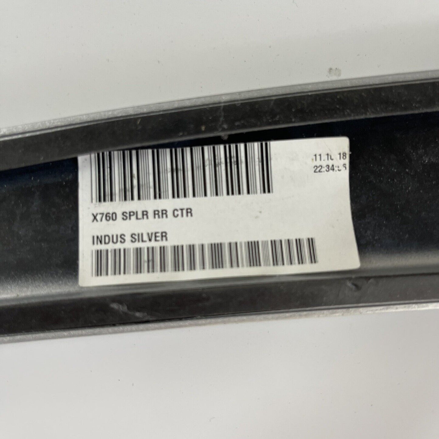 Genuine Jaguar XE X760 Standard Rear Spoiler | Indus Silver