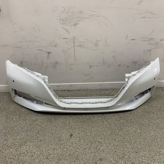 GENUINE NISSAN LEAF FRONT WHITE BUMPER WITH PCD HOLES