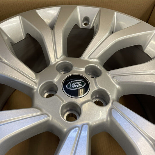 Genuine Range Rover 21” Alloy Wheel Flute Sparkle Silver LR098797 Jk52-1007-ca