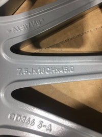 Set Of 4 Genuine Jaguar F-pace I-pace 18" Lightweight Alloys ideal winter tyres