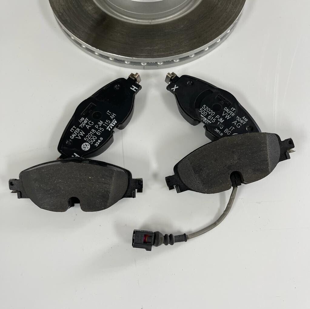 Genuine Seat Leon Set Front Brake Discs And Pads 8v0698151 5q0615301f