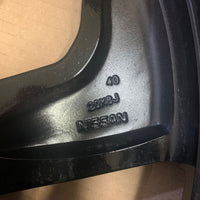 Genuine Nissan Qashqai 20" Alloy Wheel Diamond Cut and Gloss Black 6UA6A