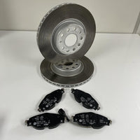 Genuine Audi Set Front Brake Discs And Pads 8v0698151 5q0615301f