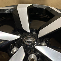 Genuine Set Of 4 Nissan Juke 19" Alloy Wheels Diamond Cut and Gloss Black 6PA3B