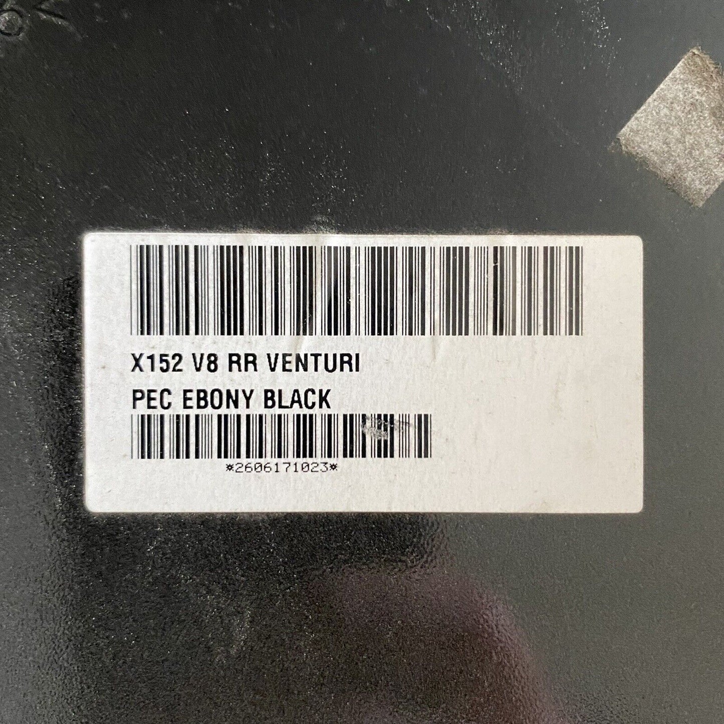 Genuine Jaguar F type Valance Panel Ebony Black T2R16332LML