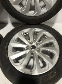 Set Of XE 17” Stealth silver Alloys and Michelin T4N26858