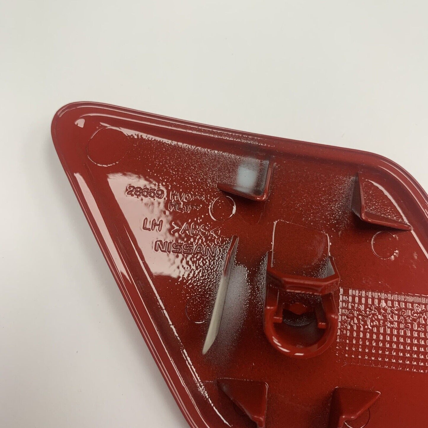 New Nissan Qashqai Headlight Red Left  Hand Washer Jet Cover