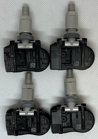 Set Of 4 Range Rover Vogue L405 TPMS Valves Tyre Pressure Sensors Lr070840