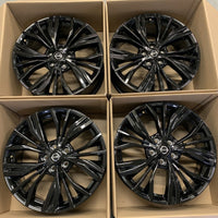 Genuine Set Of Nissan Juke 19" Alloy Wheels Gloss Black 7.5J 35