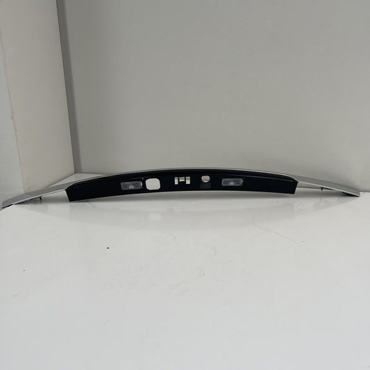 Genuine Jaguar XF X250 Chrome And Black  Boot Plinth With Lights