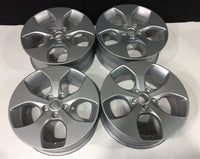 Set Of 4 Genuine Jaguar XE Projector Silver 17" Alloy Wheels 7jx17 Offset 48.5