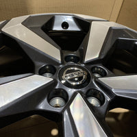 Genuine Set Of 4 Nissan Qashqai 18" Alloy Wheel Grey And Diamond Cut D03006UA3A