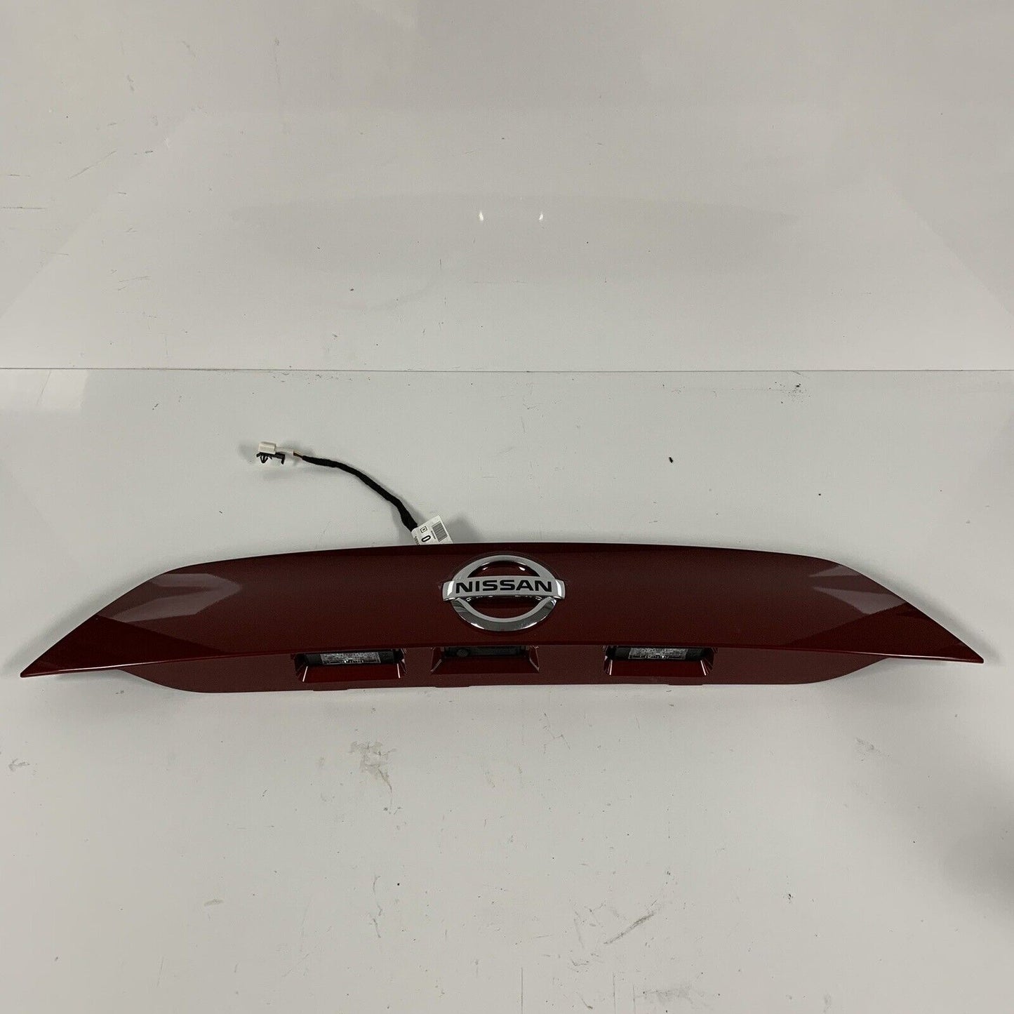New Genuine Red Nissan Qashqai Tailgate Boot Button Handle Trim Cover