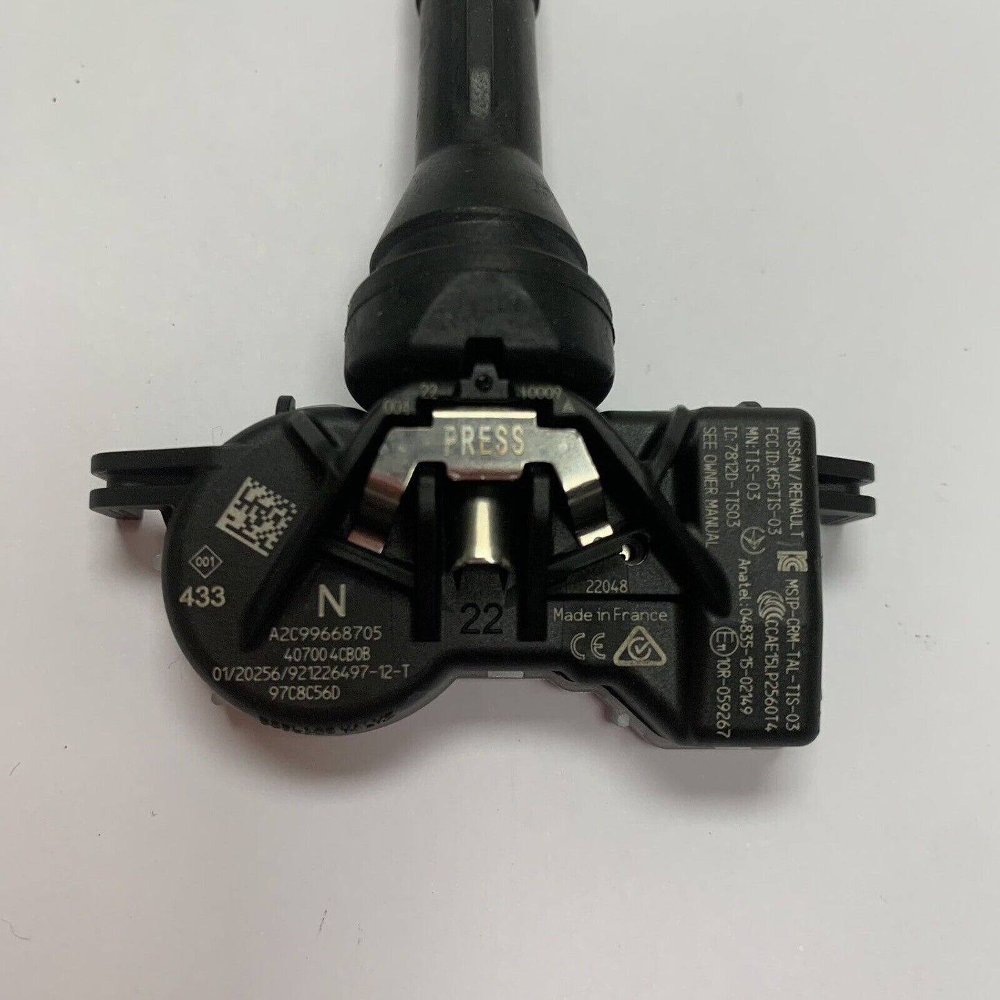 Genuine Nissan Juke TPMS Valve Tyre Pressure Sensor 407004CBOB