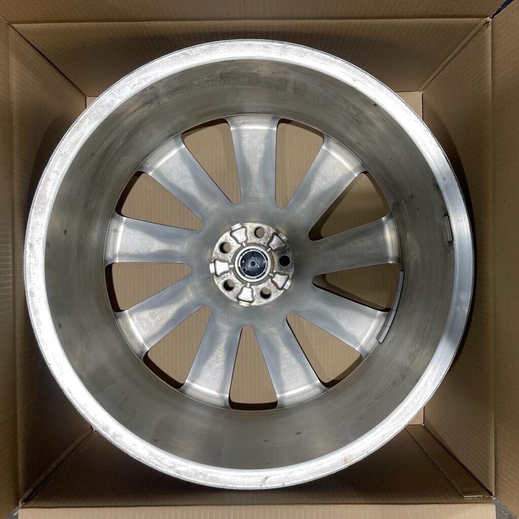 Genuine Jaguar 22" F-Pace Turbine Chrome Alloy Wheel  9jx22 45 T4A3799