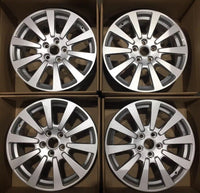 Set Of 4 Jaguar XE Turbine 17" Alloy Wheels 7jx17 Offset 48.5 Ideal 4 winter
