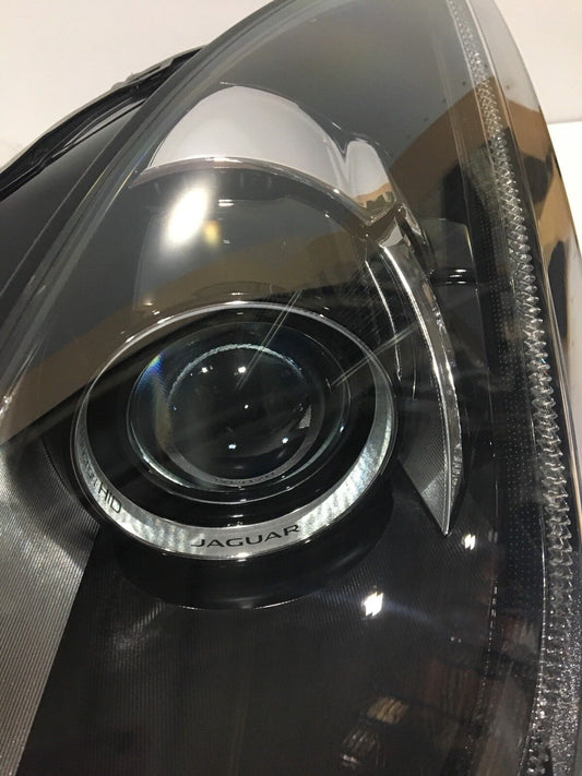 Genuine Jaguar F type HID RHD Chrome Headlight LH UK Spec T2R18048