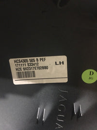 Jaguar XJ X351 Left Hand NS Door Mirror Midnight Black PEF Wing Mirror