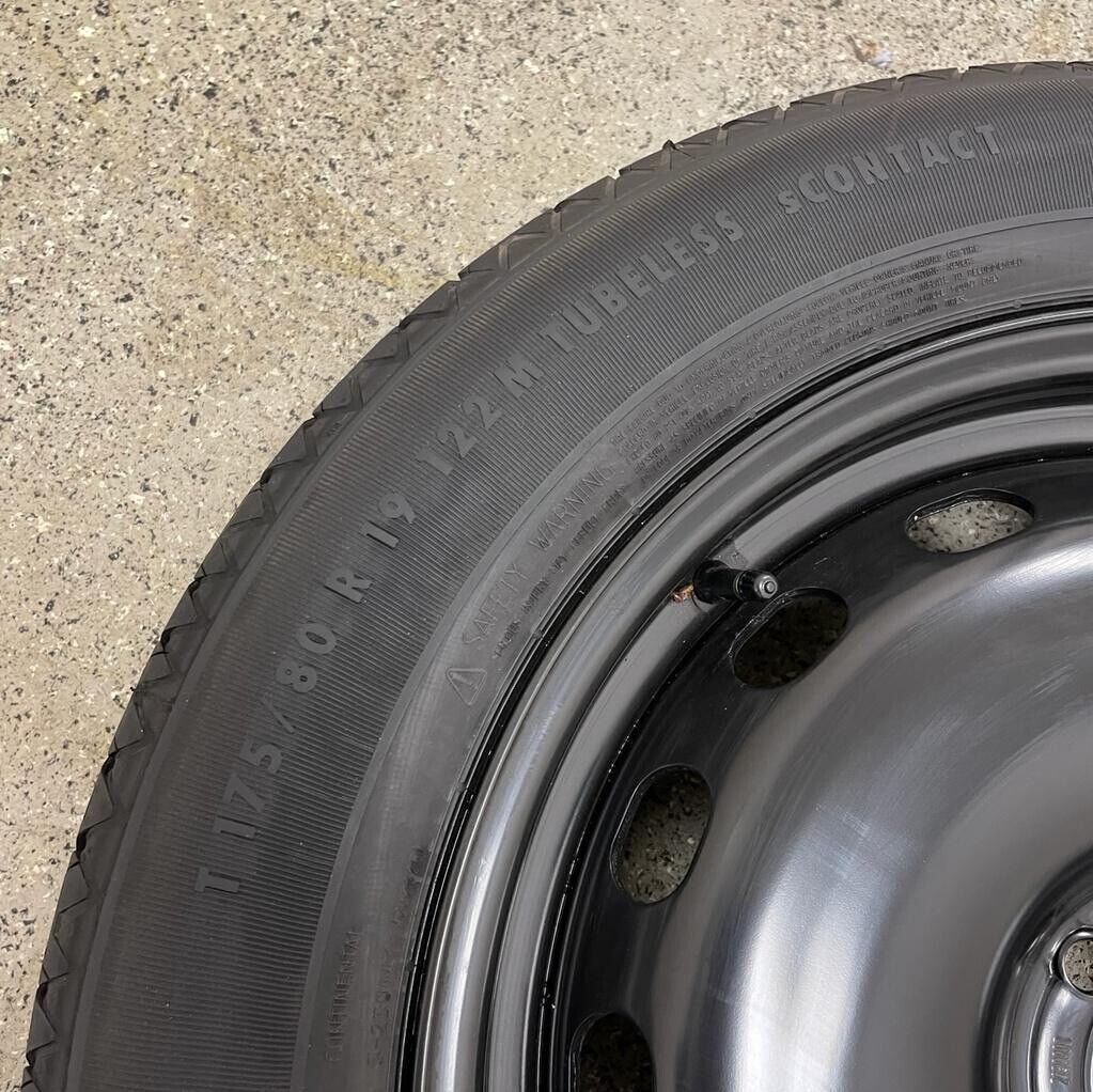 Jaguar F Pace  Space Saver Wheel & Tyre T175 80 R19 122m T4a3592