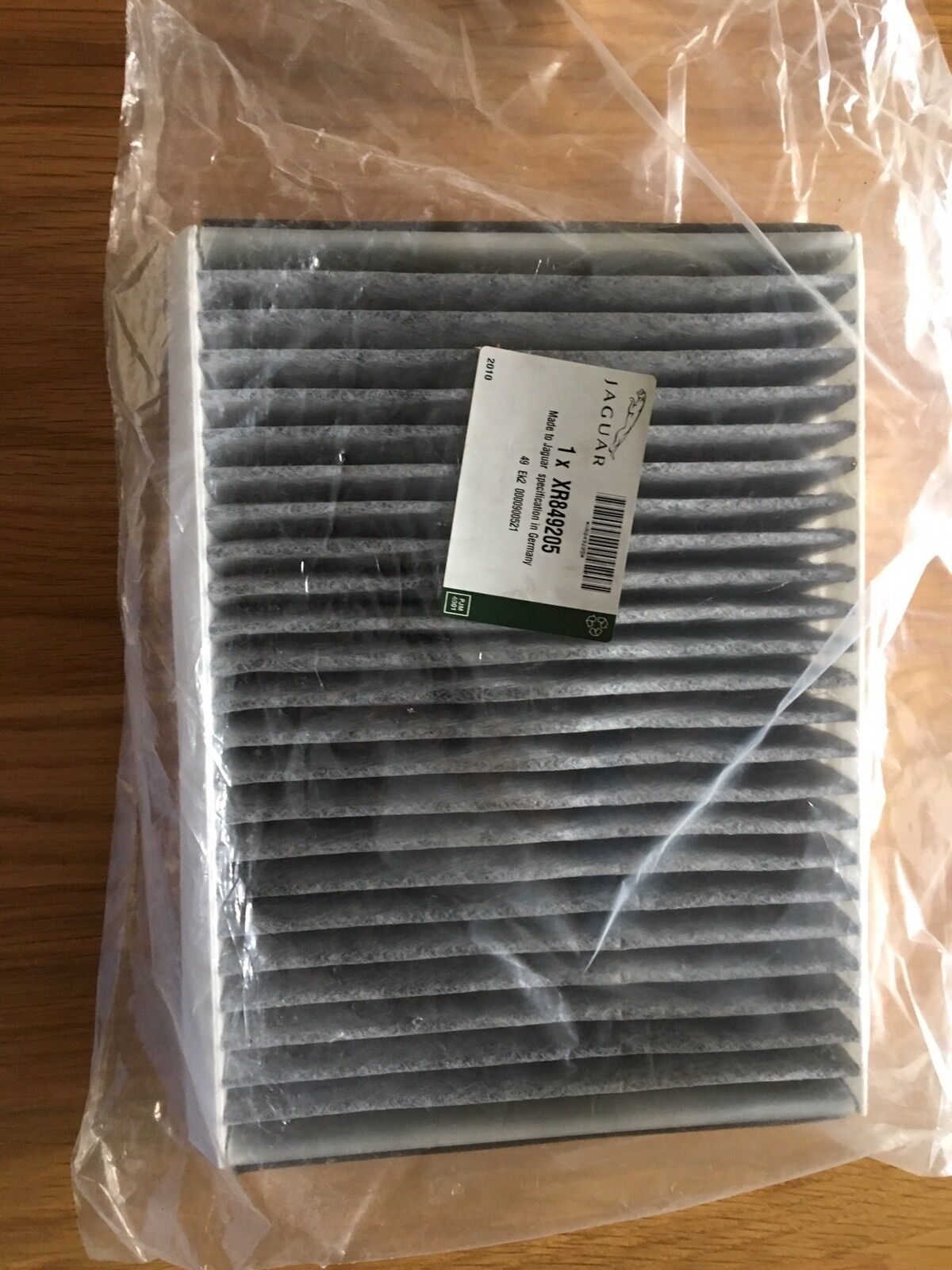 Genuine OE Jaguar Pollen Filter - XR849205