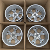 New Genuine Set Of 4 Nissan Juke 17" Silver Alloy Wheels 7J 35 off 403006PA1A