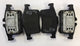 Genuine Jaguar XKR XKRS Rear Brake Pad Kit C2P25493